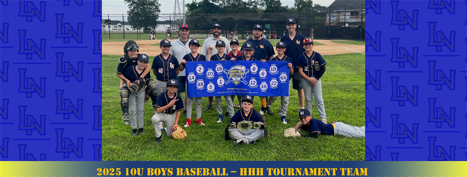 10u Boys Baseball - HHH Tournament Team